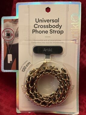Artikl Universal Crossbody Phone Strap - Gold